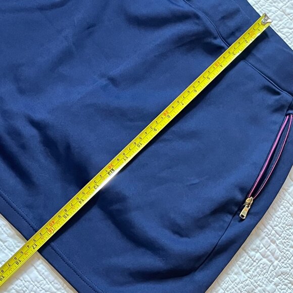Ralph Lauren Golf Womens Navy Blue Skort L Nylon & Cotton **Flaw** - Picture 12 of 16